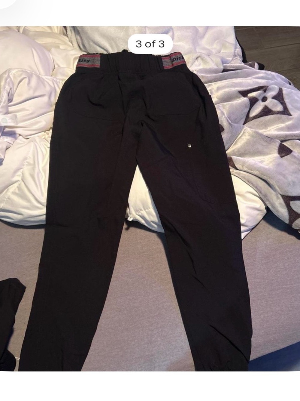 Women’s Black dickies Jogger Pants - Elastic Waist brand new